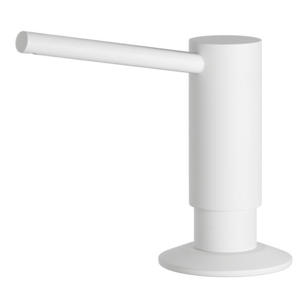 картинка Дозатор Omoikiri OM-02-P-WH латунь/белый от магазина SEFI