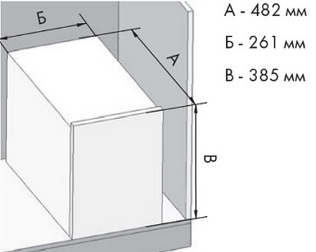 картинка Мусорное ведро ECOBOX INOX на распашной фасад от 300 мм магазин SEFI являющийся официальным дистрибьютором в России  картинка Мусорное ведро ECOBOX INOX на распашной фасад от 300 мм от магазина SEFI