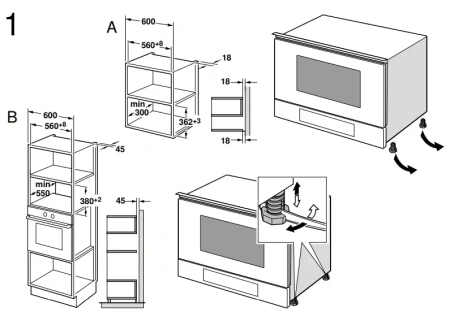картинка Встраиваемая микроволновая печь Neff C17WR00N0 от магазина SEFI