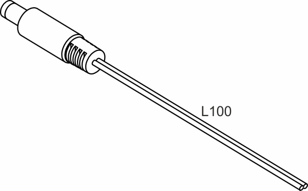 картинка Шнур соединительный (штекер - провод), для трансформатора и контроллера, GS от магазина SEFI