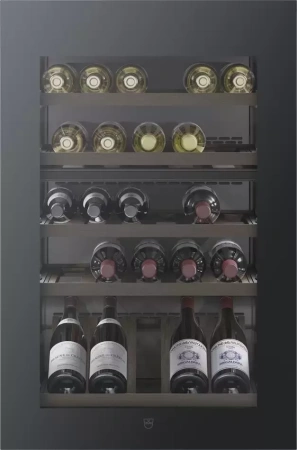 картинка Встраиваемый винный шкаф V-ZUG WineCooler V4000 90 WC4T-51102 L черное стекло от магазина SEFI