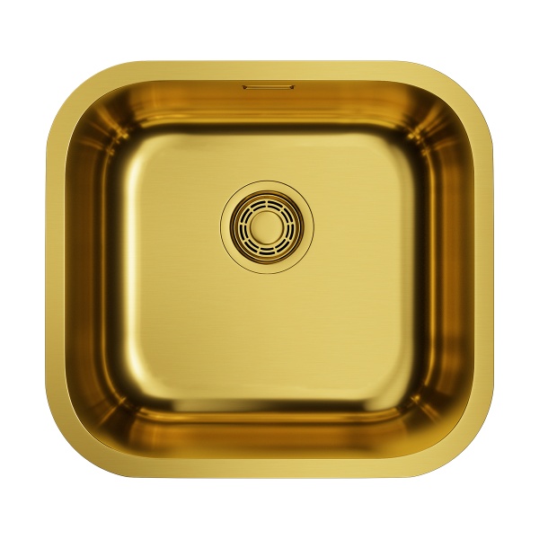 картинка Omoikiri Omi 44-U/I-AB нерж. сталь/латунь от магазина SEFI