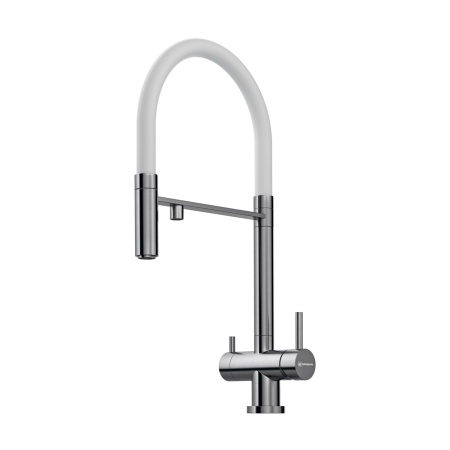 картинка Смеситель Omoikiri Kanto-BN латунь/нержавеющая сталь от магазина SEFI