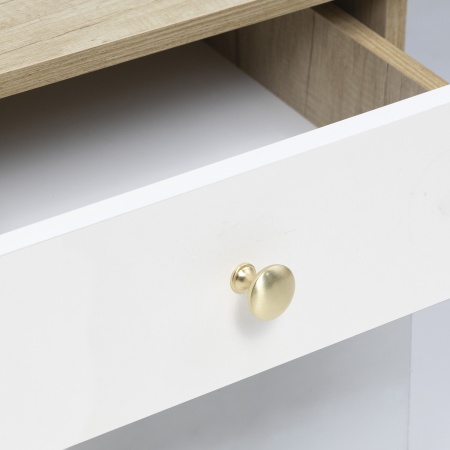 картинка Ручка меб. кнопка мет. TERNI брашированное золото AKS от магазина SEFI