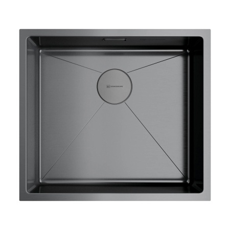 картинка Мойка Omoikiri Taki 49-U/IF-GM нерж. сталь/вороненая сталь от магазина SEFI