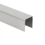 картинка Профиль алюминиевый SENATOR серебро направляющая верхн. L-6000 мм АЛЮТЕХ одинарная от магазина SEFI