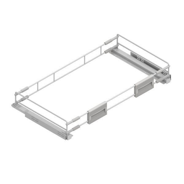 картинка Комплект для сборки выдвижной корзины для одежды в секцию 800-900 мм, серый от магазина SEFI