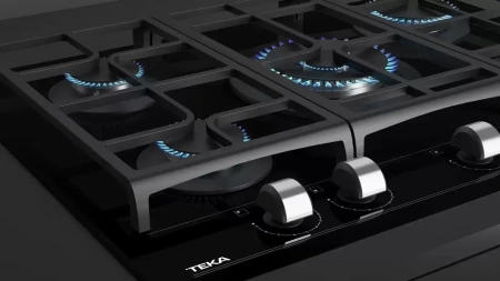 картинка Газовая варочная панель Teka GZC 75330 XBN NIGHT RIVER BLACK магазин SEFI являющийся официальным дистрибьютором в России  картинка Газовая варочная панель Teka GZC 75330 XBN NIGHT RIVER BLACK от магазина SEFI