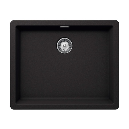 картинка Кухонная мойка подстольного монтажа SCHOCK BROOKLYN 60U CRISTALITE оникс от магазина SEFI