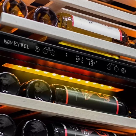 картинка Винный шкаф Meyvel MV110-KBT2 Узкий (Slim) от магазина SEFI