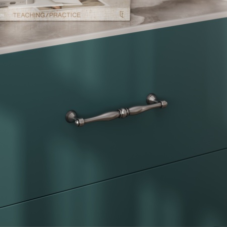 картинка Ручка меб. скоба мет. EVA 128 античная латунь, AKS магазин SEFI являющийся официальным дистрибьютором в России  картинка Ручка меб. скоба мет. EVA 128 античная латунь, AKS от магазина SEFI