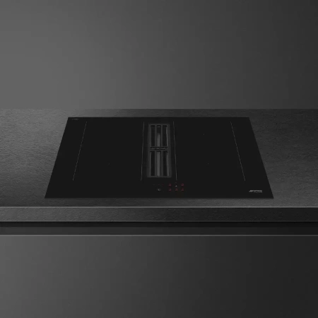 картинка Варочная панель с встроенной вытяжкой Smeg HOBD472D от магазина SEFI