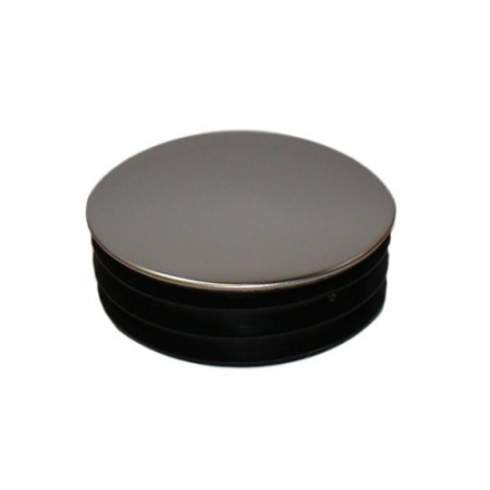 картинка Заглушка трубы d50 (944), хром AKS магазин SEFI являющийся официальным дистрибьютором в России  картинка Заглушка трубы d50 (944), хром AKS от магазина SEFI