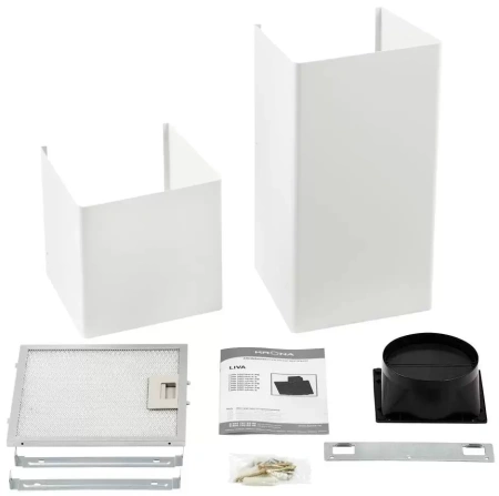 картинка Вытяжка Krona Liva 500 white PB от магазина SEFI