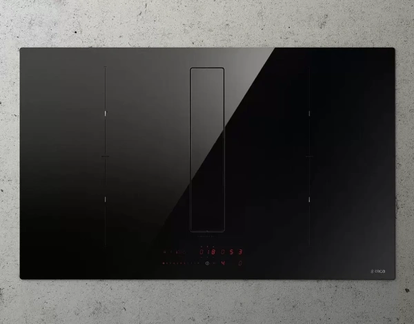 картинка Индукционная варочная панель с вытяжкой ELICA NIKOLATESLA FIT XL BL/A/83 магазин SEFI являющийся официальным дистрибьютором в России  картинка Индукционная варочная панель с вытяжкой ELICA NIKOLATESLA FIT XL BL/A/83 от магазина SEFI