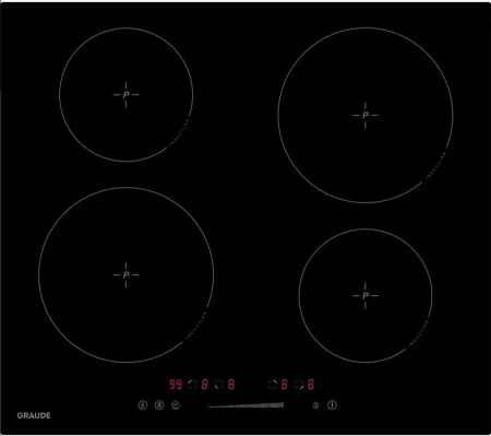 картинка Индукционная варочная панель Graude IK 60.0 AS магазин SEFI являющийся официальным дистрибьютором в России  картинка Индукционная варочная панель Graude IK 60.0 AS от магазина SEFI