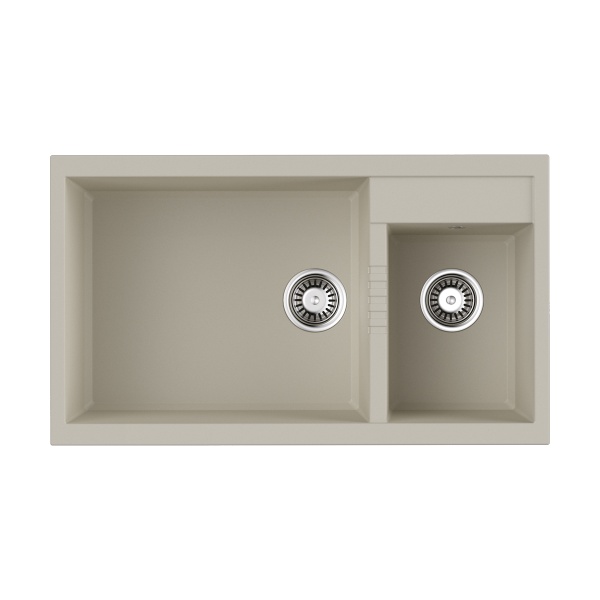 картинка Omoikiri Tedori 86-2-LB-EV Tetogranit/эверест от магазина SEFI