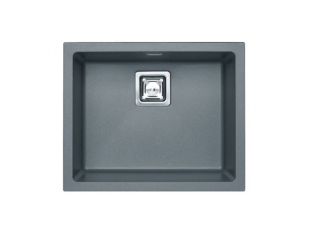 картинка Мойка ALVEUS QUADRIX 50 GRANITAL+ STEEL-G04M 560X460X200 с сифоном 1133398, от магазина SEFI