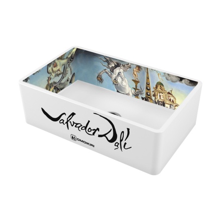 картинка Omoikiri Mikura 76-Dali Natceramic/белый от магазина SEFI