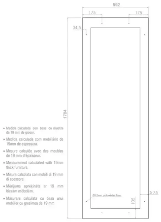 картинка Встраиваемый винный шкаф Pando PVMA 178-112 PAR от магазина SEFI