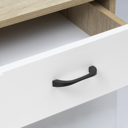 картинка Ручка меб. скоба мет. MALIBU 96 черный матовый, AKS от магазина SEFI