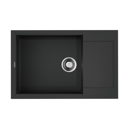 картинка Мойка Omoikiri Sakaime 78-LB-BL Tetogranit/черный от магазина SEFI