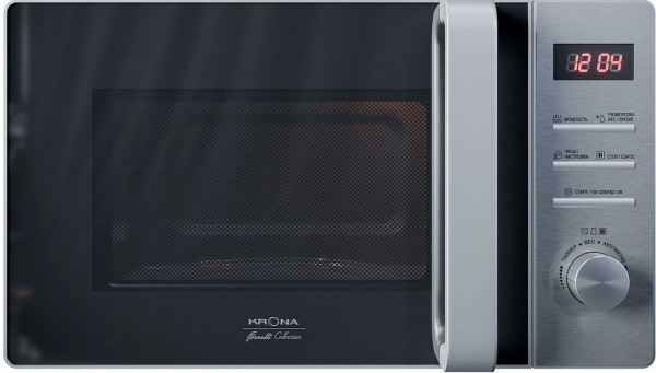 картинка Микроволновая печь KRONA QUANTUM 44 BL/IX от магазина SEFI