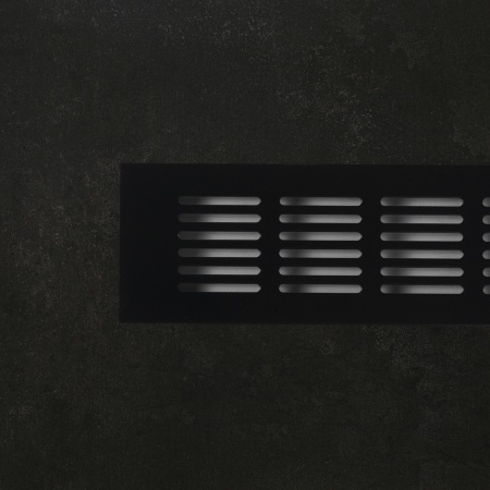 картинка Решетка вентиляционная 480х60мм черная алюминий AKS от магазина SEFI