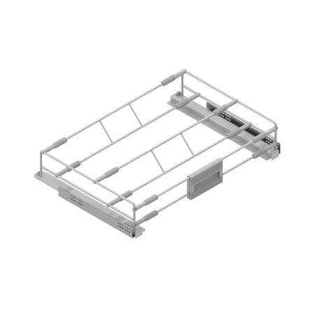 картинка Комплект для сборки выдвижной корзины для обуви в секцию 500-600 мм, серый от магазина SEFI