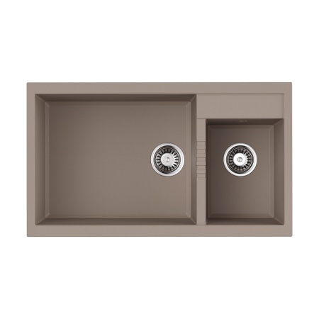 картинка Omoikiri Tedori 86-2-LB-SA Tetogranit/бежевый от магазина SEFI