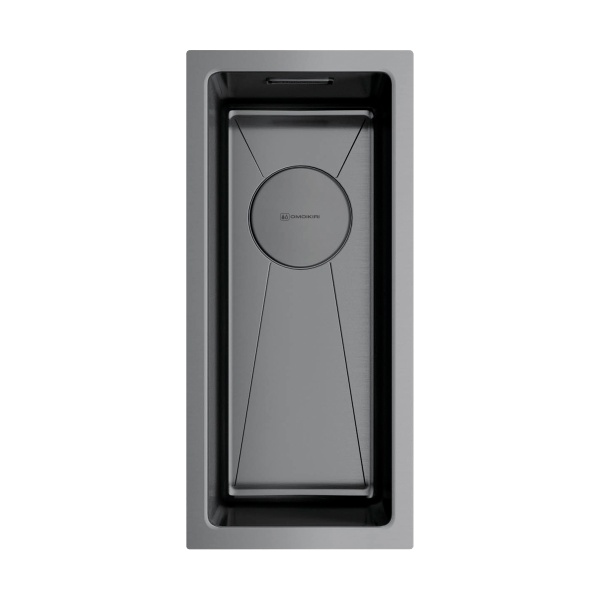 картинка Omoikiri Taki 20-U/IF-GM нерж. сталь/вороненая сталь от магазина SEFI