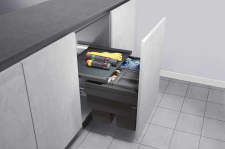 картинка Система выдвижная Cargo Synchro 60 см, 1х28л/1х13л/1х13л с крышкой от магазина SEFI