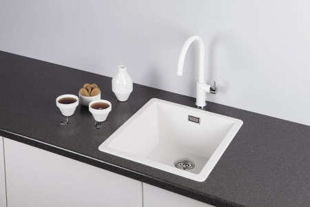 картинка Кухонная мойка SCHOCK GREENWICH 45 CRISTADUR серебристый камень от магазина SEFI