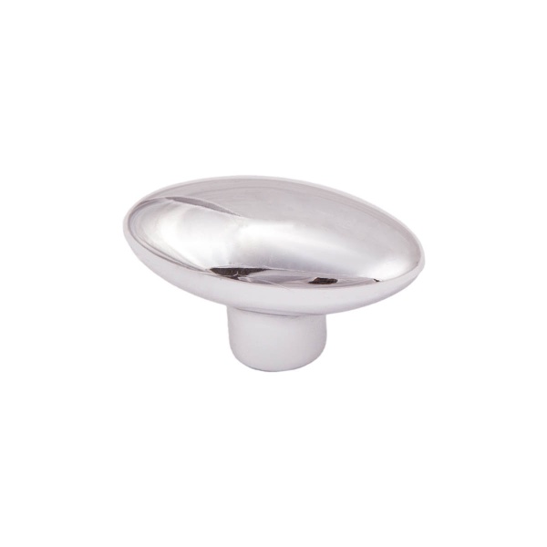 картинка Ручка меб. кнопка пластик. PK05/K5 хром AKS от магазина SEFI