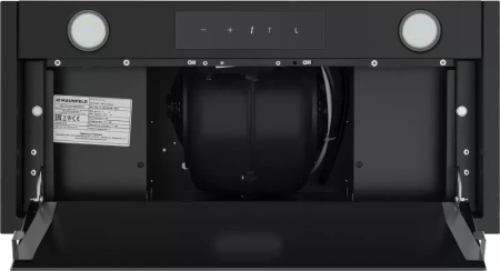 картинка Встраиваемая вытяжка MAUNFELD Fantasy Light 60 черный от магазина SEFI