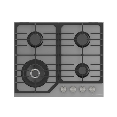 картинка Газовая варочная панель HiSTORY HGG 643C FGR, Дымчатый кристалл от магазина SEFI