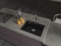 картинка Мойка Rivelato ZENO 6051 1-чаш 600*510 Черн.глубокий 503 от магазина SEFI