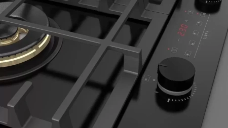 картинка Газовая варочная панель Fulgor Milano FCLH 755 G T WK BK от магазина SEFI