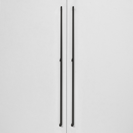 картинка Ручка меб. скоба алюм. TIMELESS 1192/1205 черный матовый, AKS от магазина SEFI