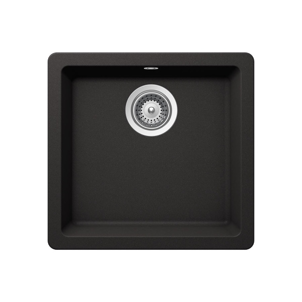 картинка Мойка SCHOCK QUADRO 50U CRISTALITE неро от магазина SEFI