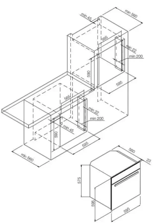 картинка Духовой шкаф Graude BK 60.1 EM от магазина SEFI