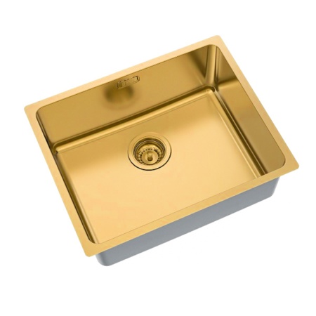 картинка Мойка, нерж.сталь, универсального монтажа, матовое золото, 540*440,  Edifice, IDDIS, EDI54B0i77 от магазина SEFI