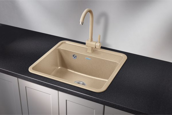картинка Мойка Granula 5601, бежевый, СтандАРТ кварц от магазина SEFI