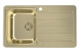 картинка Мойка Alveus LINE 20 MONARCH GOLD 860x5001x в комплекте с выпуском без сифона от магазина SEFI
