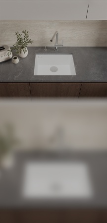 картинка Мойка Rivelato STRIA 5649 1-чаш 560*435 Белый 101 от магазина SEFI