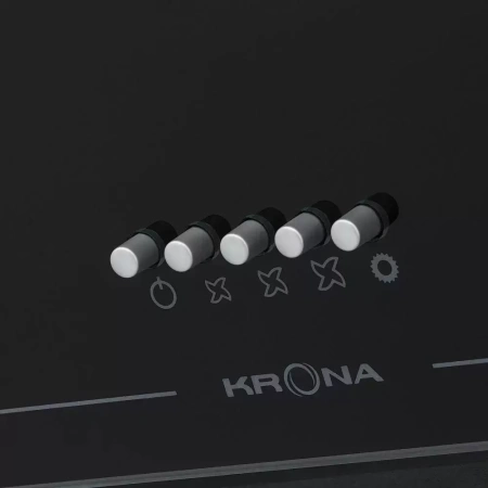 картинка Вытяжка Krona JINA 600 BLACK PB от магазина SEFI