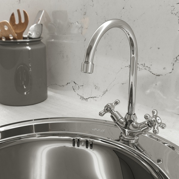 картинка Смеситель для кухни, Jeals, IDDIS, 59000T4C+W04 от магазина SEFI