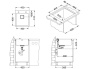 картинка Мойка Alveus STYLUX 10 BRS-90 450X510 в компл.с сифоном 1133398 от магазина SEFI