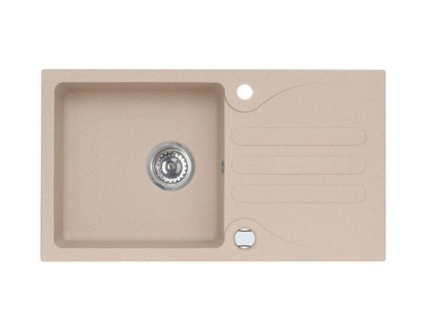 картинка Мойка GALAPAGOS 30 GRANITAL ARCTIC-G11 770x430x150;1X; с сифоном 1105296, от магазина SEFI