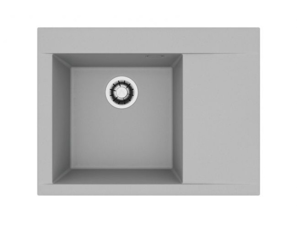 картинка Мойка Alveus PURE-G 60R ALGRANIT STONE-A80 680X520X198 с сифоном 1148858 от магазина SEFI